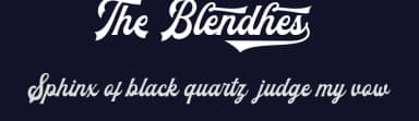 The Blendhes by Ydhra Studio — Script Handwritten Font — thumbnail 2