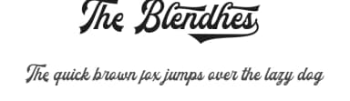 The Blendhes by Ydhra Studio — Script Handwritten Font — thumbnail 1