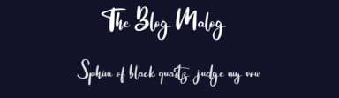 The Blog Malog by Vunira Design — Script Handwritten Font — thumbnail 2