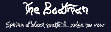 The Boatman by JSH creates — Script Handwritten Font — thumbnail 2