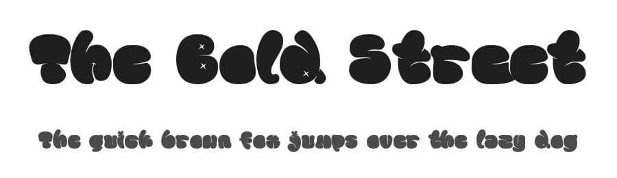 The Bold Street by PutraCetol Studio — Script Handwritten Font