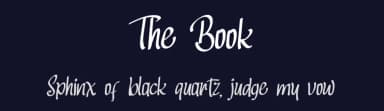 The Book by Slenting Art — Script Handwritten Font — thumbnail 2