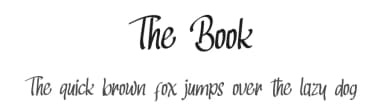 The Book by Slenting Art — Script Handwritten Font — thumbnail 1