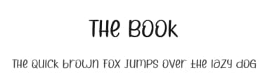 The Book by Etik Fatimah — Script Handwritten Font — thumbnail 1