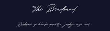 The Broadband by Masanis Studio — Script Handwritten Font — thumbnail 2