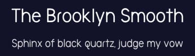 The Brooklyn Smooth by Brittney Murphy Design — Sans Serif Font — thumbnail 2