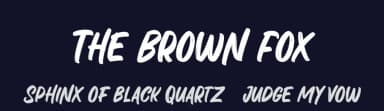 The Brown Fox by Creatype Studio — Script Handwritten Font — thumbnail 2