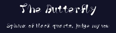 The Butterfly by Golder Jagat — Script Handwritten Font — thumbnail 2