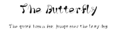 The Butterfly by Golder Jagat — Script Handwritten Font — thumbnail 1