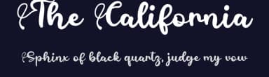 The California by Letter Art Studio — Script Handwritten Font — thumbnail 2