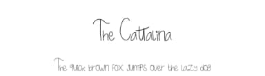 The Cattalina by Baihaki — Script Handwritten Font — thumbnail 1