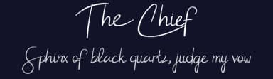 The Chief by Airotype — Script Handwritten Font — thumbnail 2