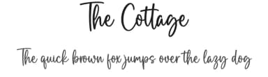 The Cottage by Graphix Line Studio — Script Handwritten Font — thumbnail 1