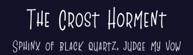 The Crost Horment by Kotak Kuning Studio — Script Handwritten Font — thumbnail 2