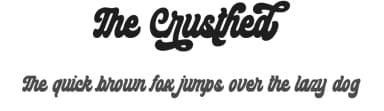 The Crusthed by Ahweproject — Script Handwritten Font — thumbnail 1
