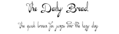 The Daily Bread by JSH creates — Script Handwritten Font — thumbnail 1