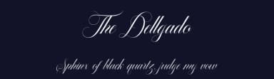 The Dellgado by Pista Mova — Script Handwritten Font — thumbnail 2