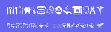 The Dentist by Woodcutter — Dingbats Font — thumbnail 3
