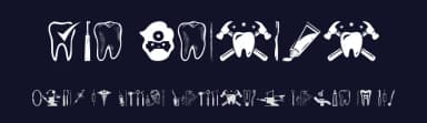 The Dentist by Woodcutter — Dingbats Font — thumbnail 2