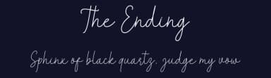The Ending by AV Type — Script Handwritten Font — thumbnail 2