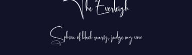 The Everleigh by Scratchones — Script Handwritten Font — thumbnail 2