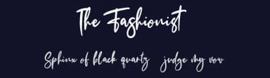 The Fashionist by Masanis Studio — Script Handwritten Font — thumbnail 2