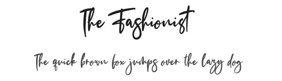 The Fashionist by Masanis Studio — Script Handwritten Font