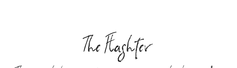 The Flashter by Muhammad Akbar — Script Handwritten Font