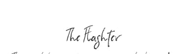 The Flashter by Muhammad Akbar — Script Handwritten Font — thumbnail 1