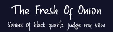 The Fresh Of Onion by Haksen Studio — Script Handwritten Font — thumbnail 2