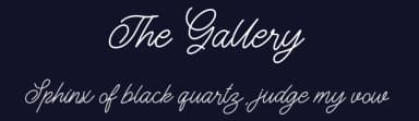 The Gallery by StringLabs Creative Studio — Script Handwritten Font — thumbnail 2