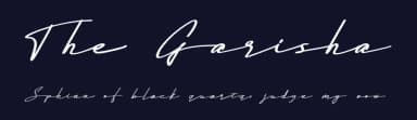 The Garisha by Mesintik Studio — Script Handwritten Font — thumbnail 2
