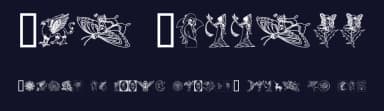 The Goddess by House of Lime — Dingbats Font — thumbnail 2