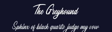 The Greyhound by Rillatype — Script Handwritten Font — thumbnail 2