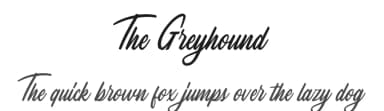 The Greyhound by Rillatype — Script Handwritten Font — thumbnail 1