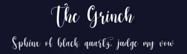 The Grinch by Scratchones — Script Handwritten Font — thumbnail 2