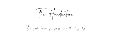 The Handnature by Almarkhatype — Script Handwritten Font — thumbnail 1