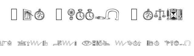 The Happy Medium by Fraternet — Dingbats Font