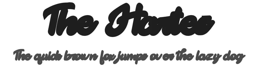 The Hartes by FallenGraphic Studio — Script Handwritten Font
