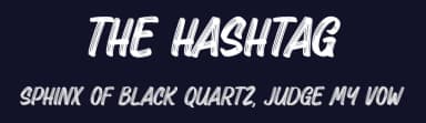 The Hashtag by Abo Daniel Studio — Script Handwritten Font — thumbnail 2
