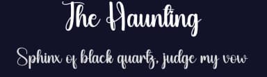 The Haunting by Scratchones — Script Handwritten Font — thumbnail 2