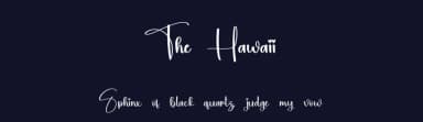 The Hawaii by Scratchones — Script Handwritten Font — thumbnail 2