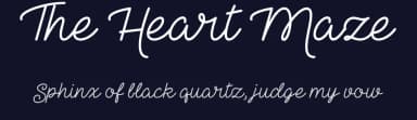 The Heart Maze by Misti's Fonts — Script Handwritten Font — thumbnail 2