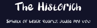 The Historich by Booga Letter — Script Handwritten Font — thumbnail 2