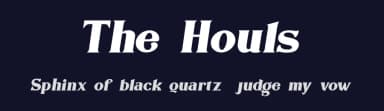 The Houls by Muhammad Romzul Khoir — Serif Font — thumbnail 2