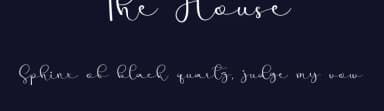 The House by Erik Studio — Script Handwritten Font — thumbnail 2