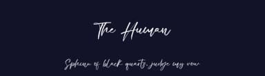 The Human by Kong Font — Script Handwritten Font — thumbnail 2