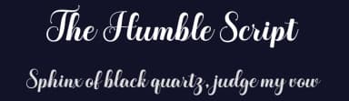 The Humble Script by LetterFreshStudio — Script Handwritten Font — thumbnail 2