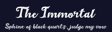 The Immortal by Haksen Studio — Script Handwritten Font — thumbnail 2