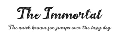 The Immortal by Haksen Studio — Script Handwritten Font — thumbnail 1